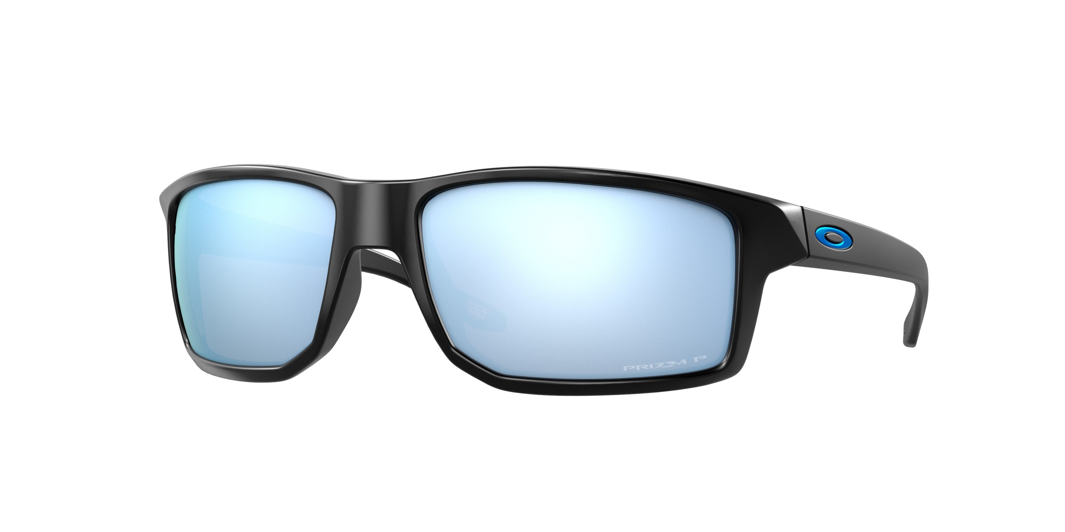 Oakley OO9449 Gibston Sunglasses - Matte Black / Prizm deep water polarized