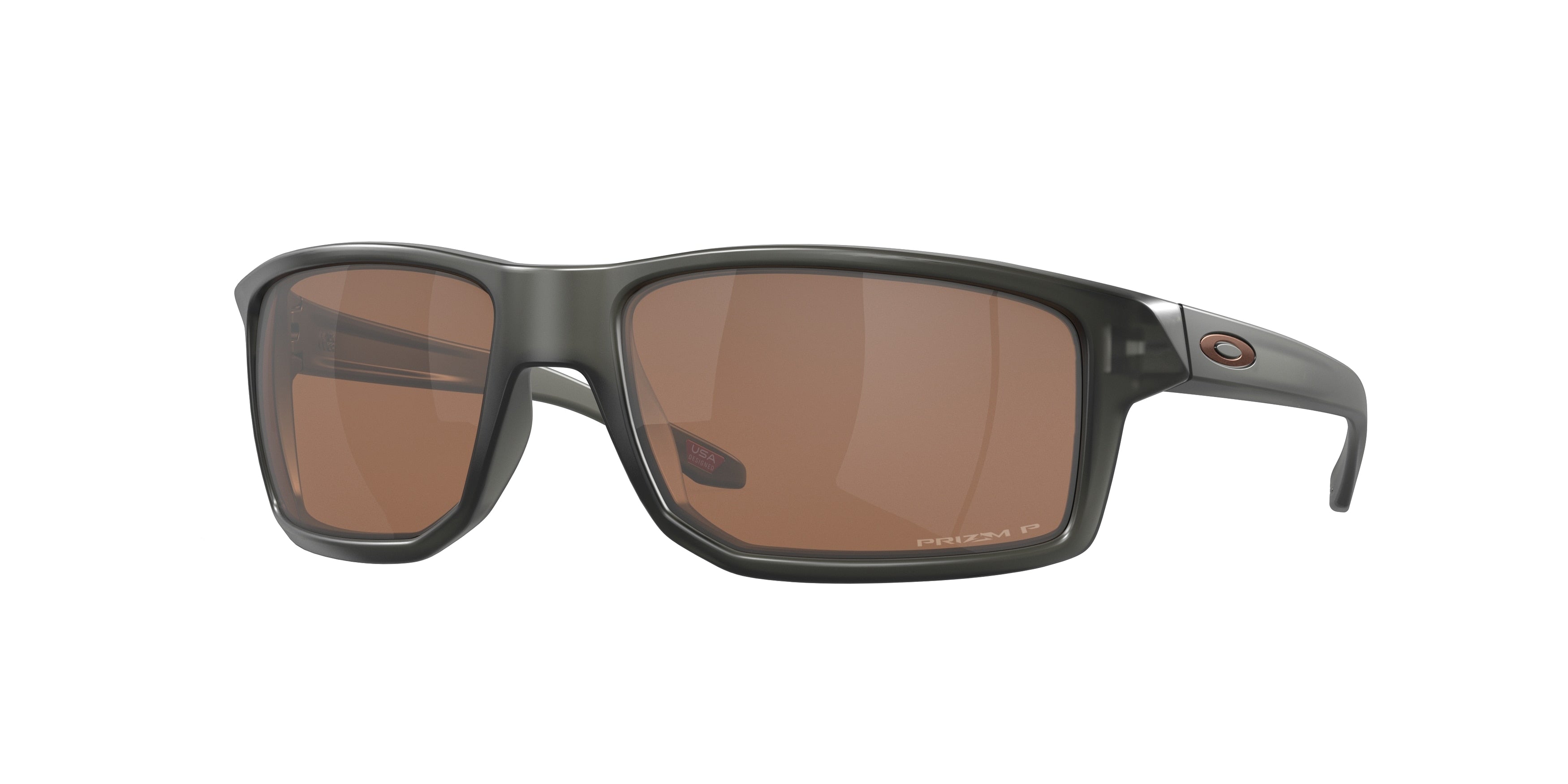 Oakley OO9449 Gibston Sunglasses - Matte Grey Smoke / Prizm tungsten polarized