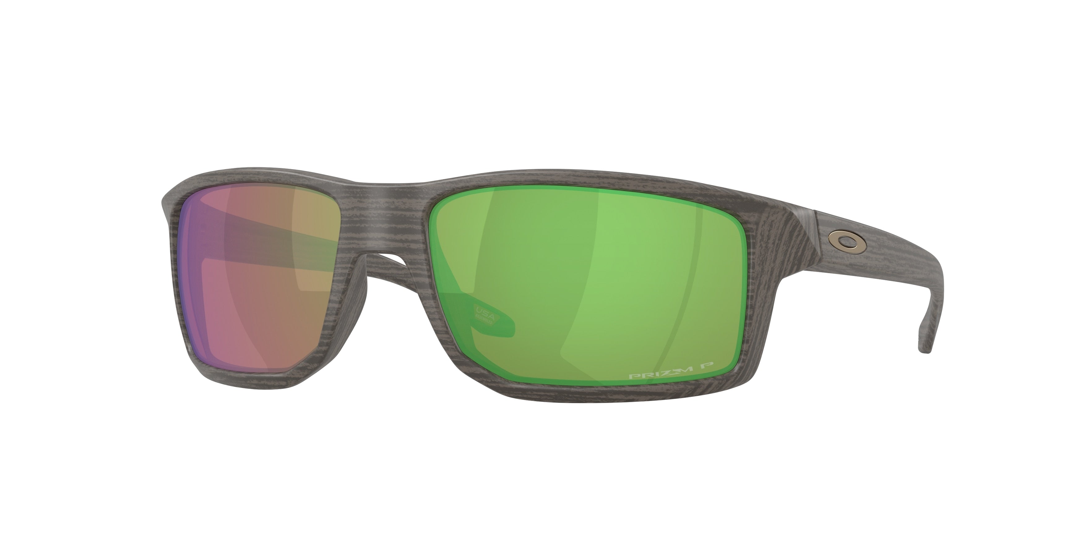 Oakley OO9449 Gibston Sunglasses - Woodgrain / Prizm shallow water polarized