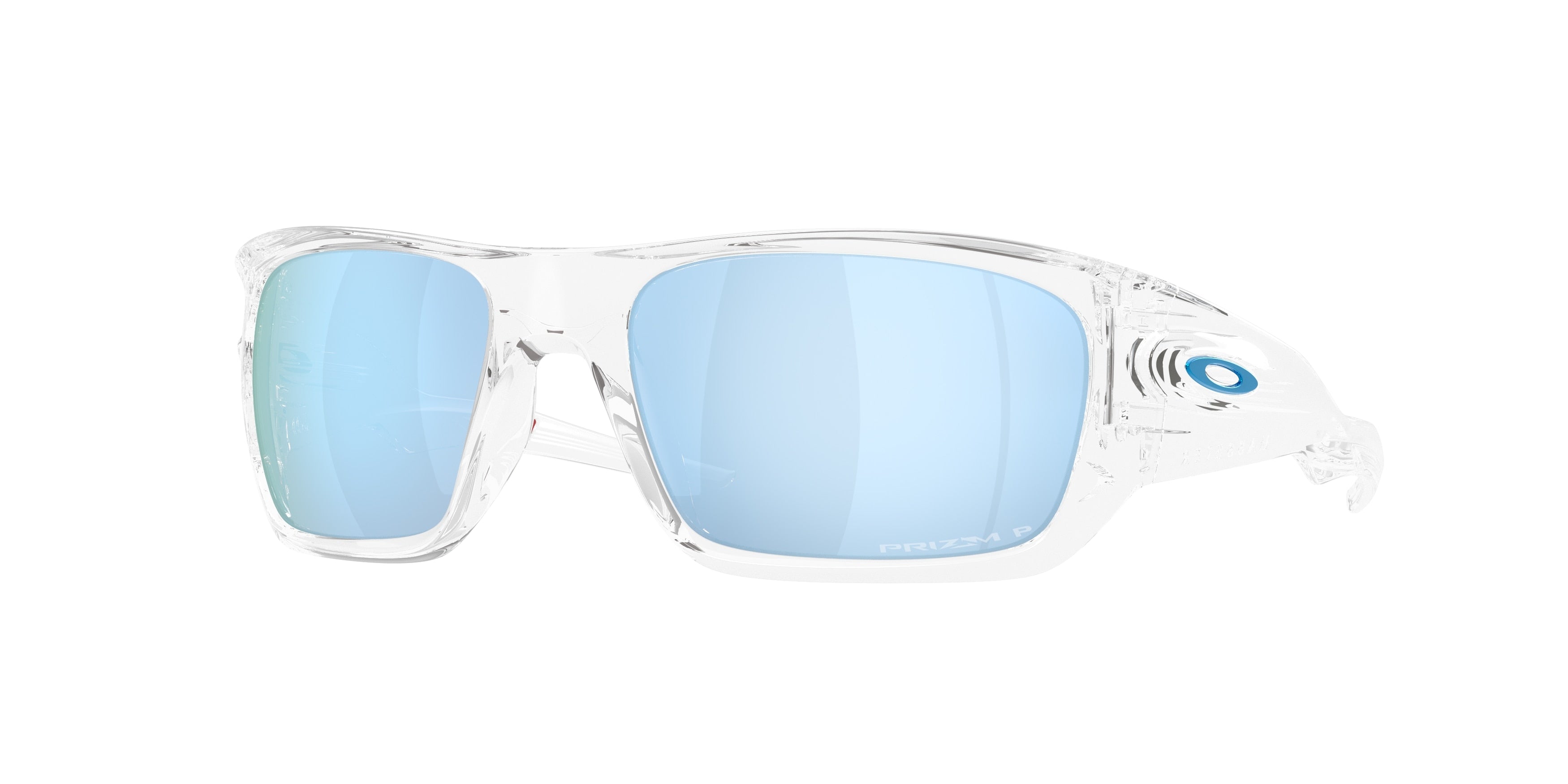 Oakley OO9486 Masseter Sunglasses - Polished Clear / Prizm deep water polarized