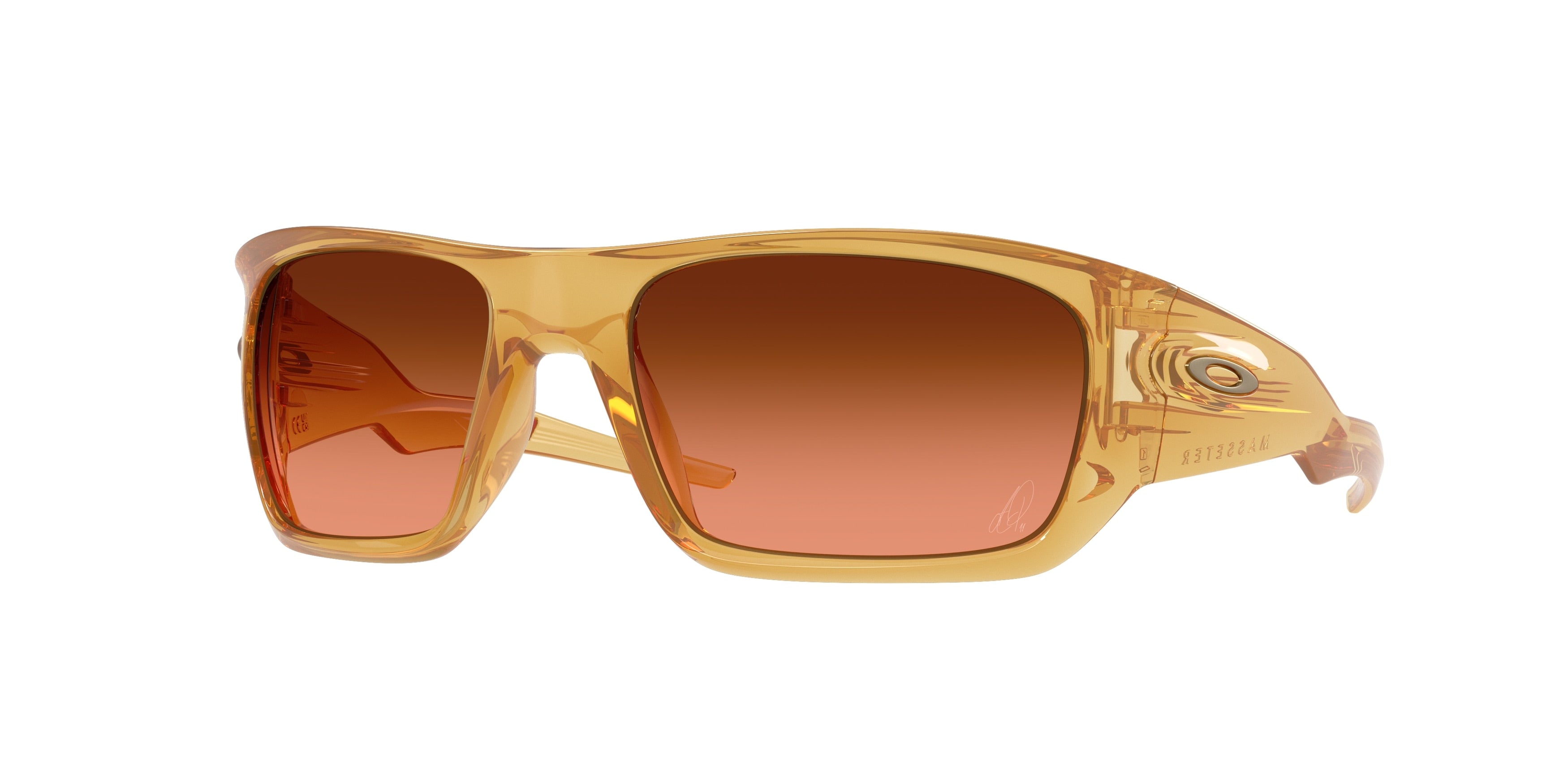 Oakley OO9486 Masseter Sunglasses - Translucent Light Curry / Prizm bronze gradient