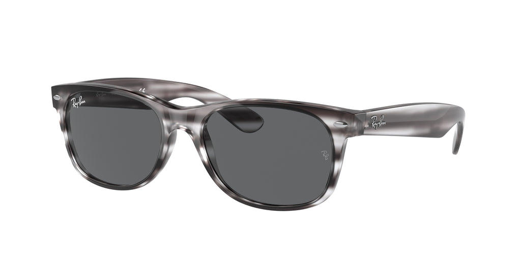 Ray-Ban RB2132 New wayfarer Sunglasses - Striped Grey / Dark grey