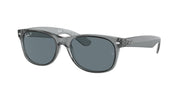 Transparent Grey / Dark blue polarized