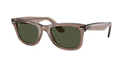Transparent Light Brown / Crystal green