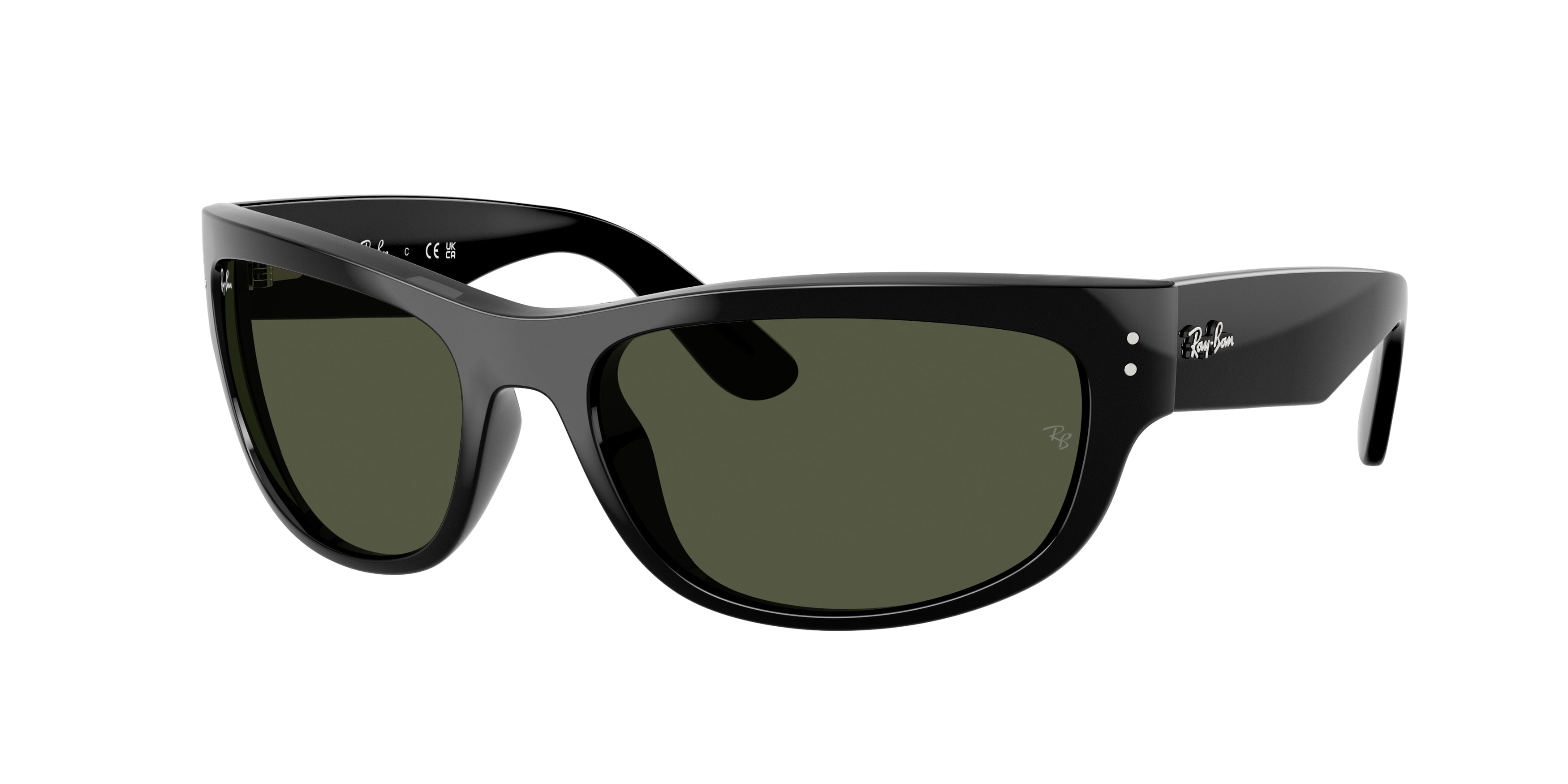 Ray-Ban RB2289 Mega balorama Sunglasses - Black / G-15 green