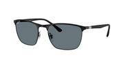 Black / Dark blue polarized