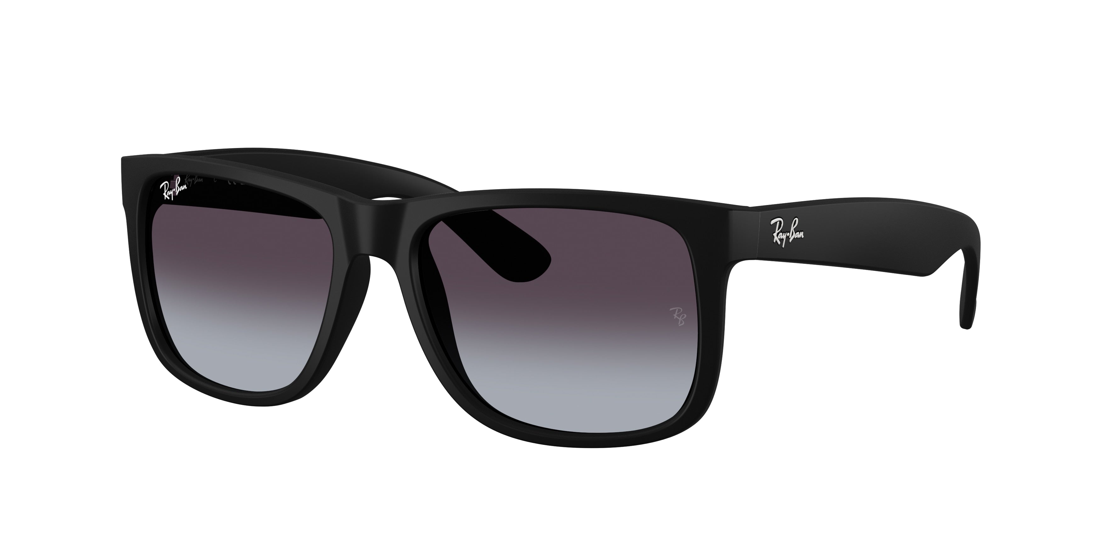 Ray-Ban RB4165 Justin Sunglasses - Rubber Black / Solid color