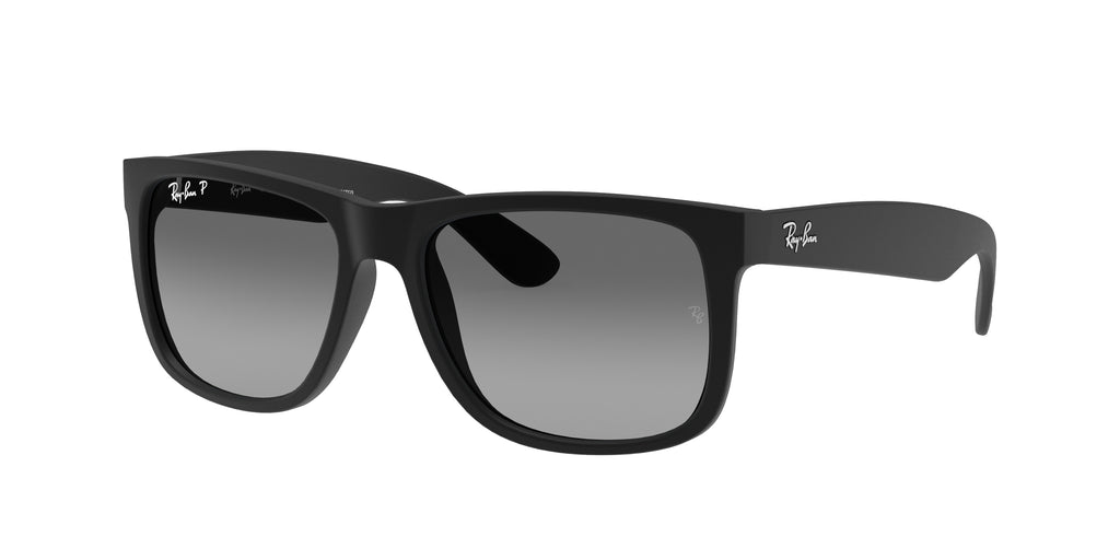 Ray-Ban RB4165 Justin Sunglasses - Rubber Black / Solid color