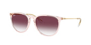 Transparent Pink / Clear gradient dark violet