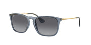 Transparent Blue / Grey polarized