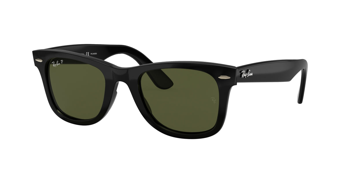 Ray-Ban RB4340 Sunglasses - Black - G-15 green polarised