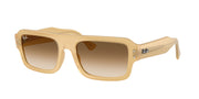 Transparent Beige / Clear gradient brown