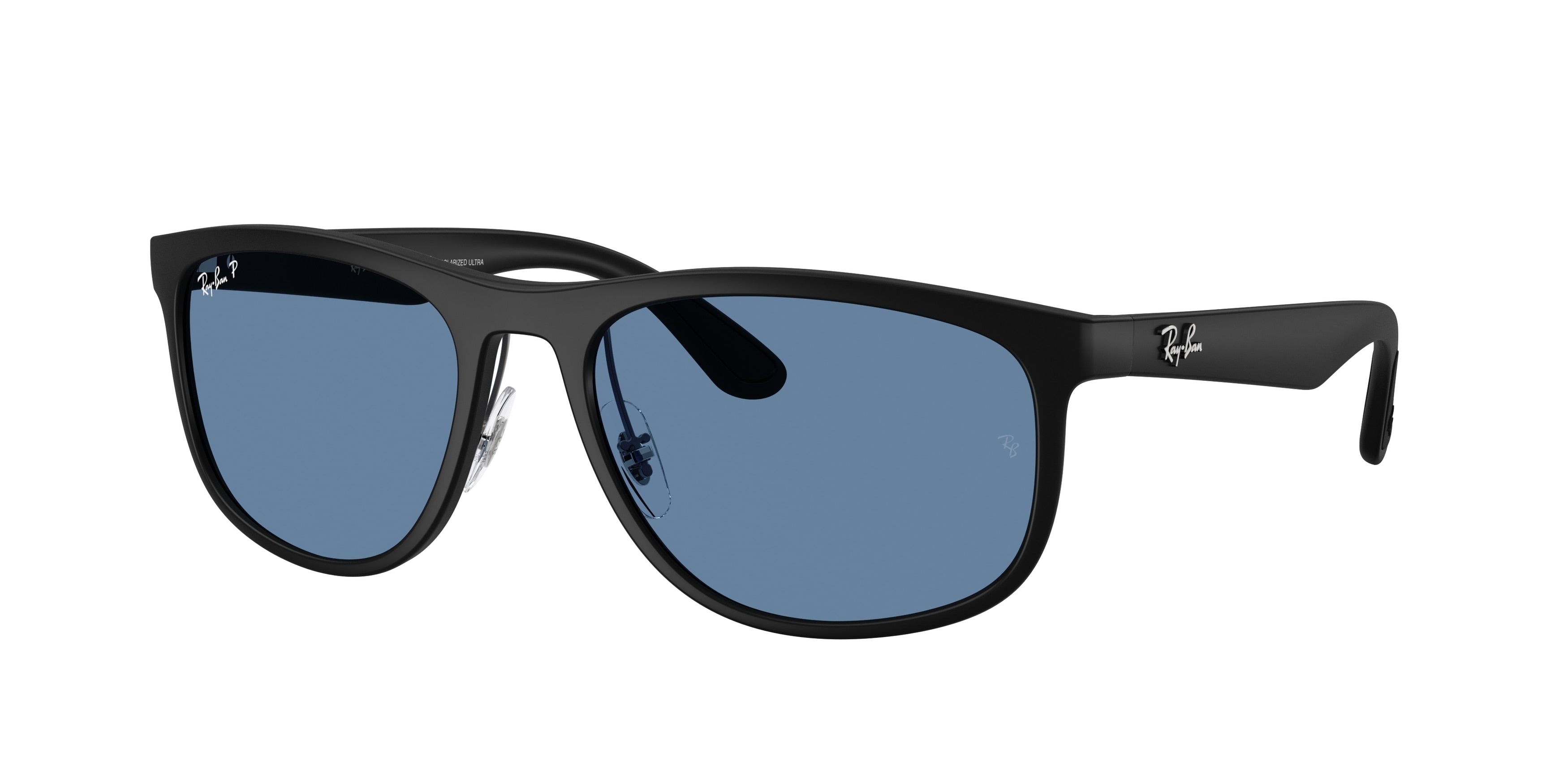 Ray-Ban RB4468 Sunglasses - Sand Black / Polarised s blue