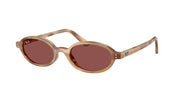 Cream Havana / Dark violet
