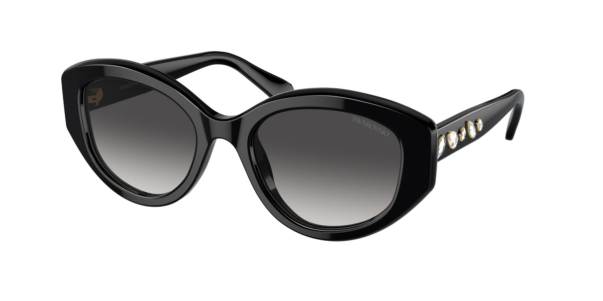Swarovski SK6005 Sunglasses - Black / Grey gradient