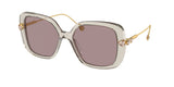 Transparent Light Brown / Violet