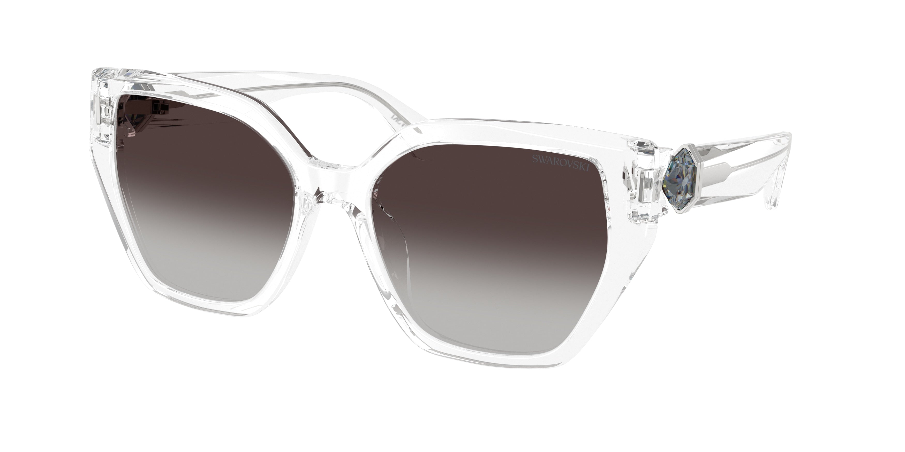 Swarovski SK6044U Sunglasses - Transparent / Gradient grey