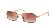 Arista gold / Clear gradient dark violet