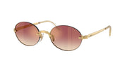 Arista gold / Clear gradient dark violet