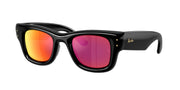 Black / Brown mirror orange