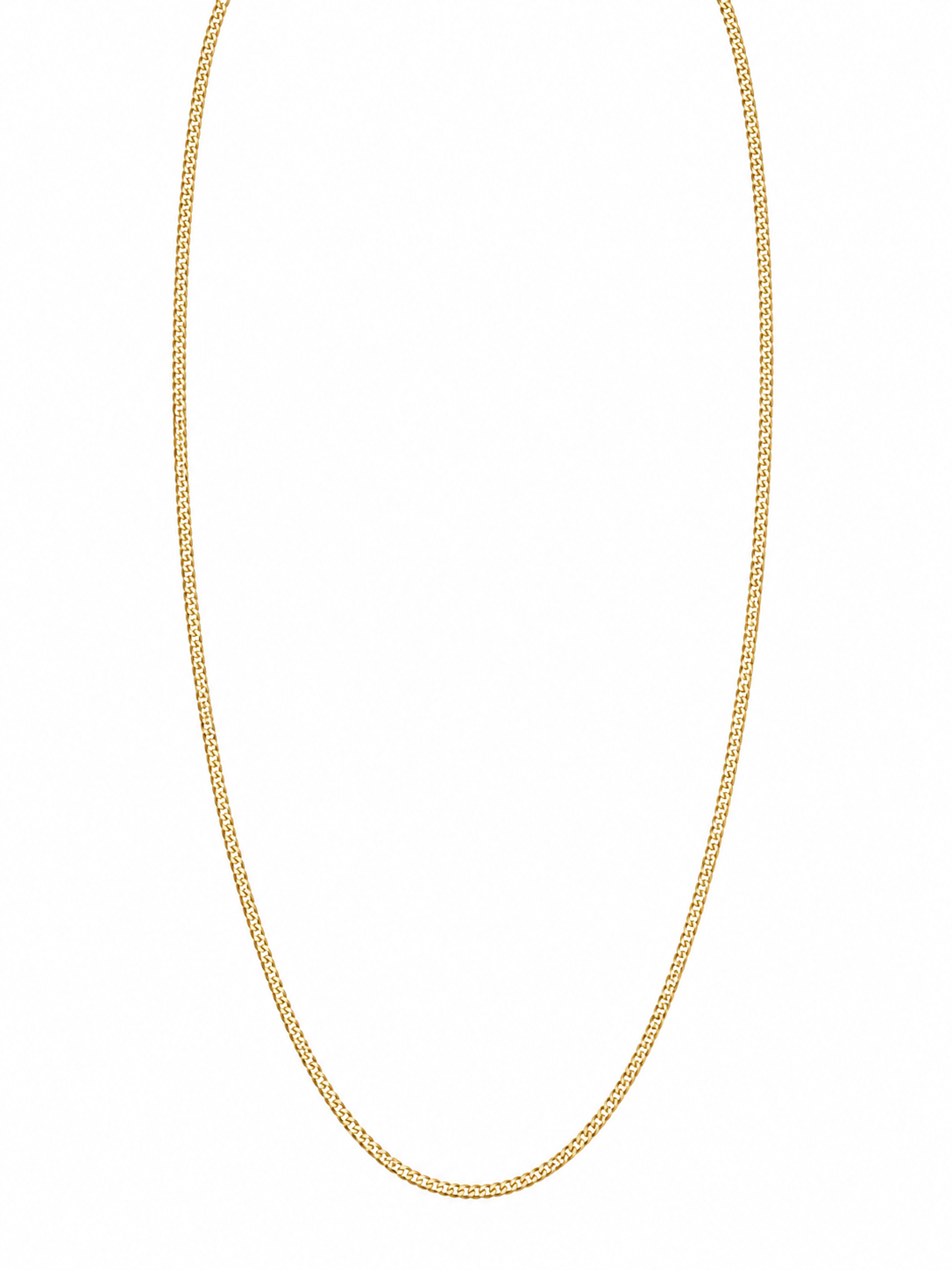 9ct Gold Curb Link Chain  55cm