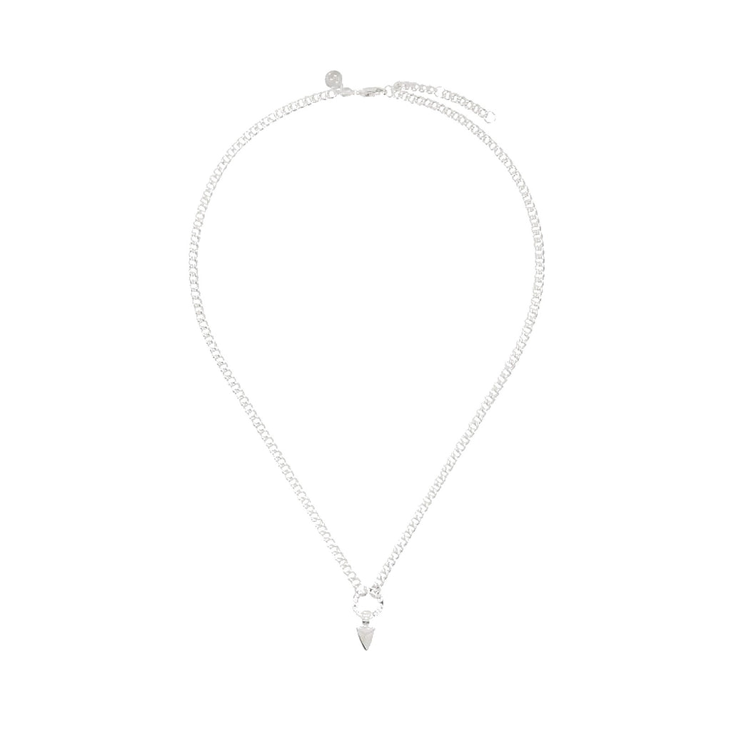 Stolen Girlfriends Club Silver Halo Tooth Necklace - jewellery product photo on white background