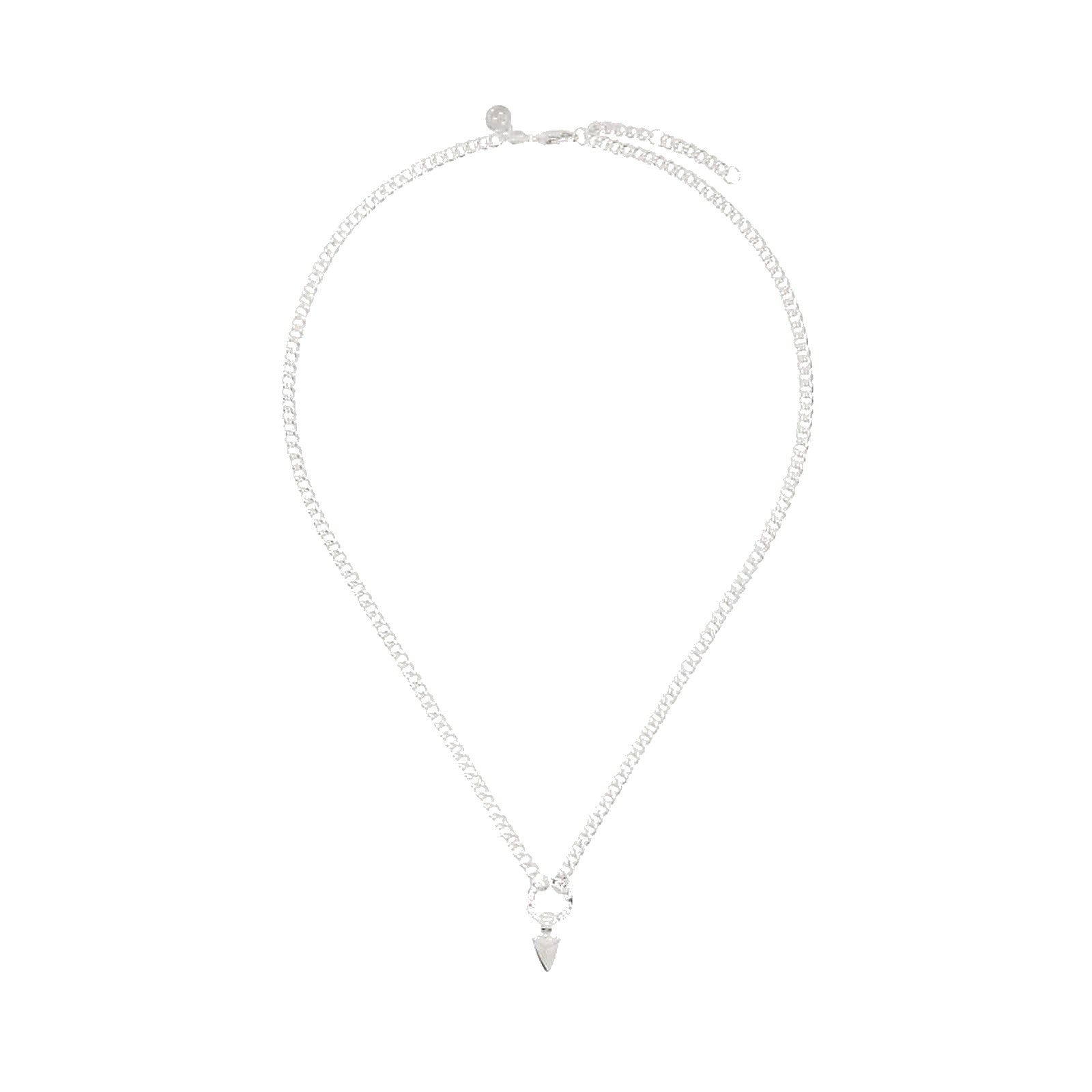 Stolen Girlfriends Club Silver Halo Tooth Necklace - jewellery product photo on white background