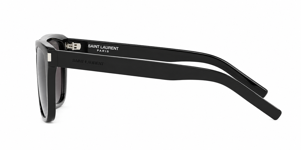 Saint Laurent SL 1 K Black Rectangle Sunglasses