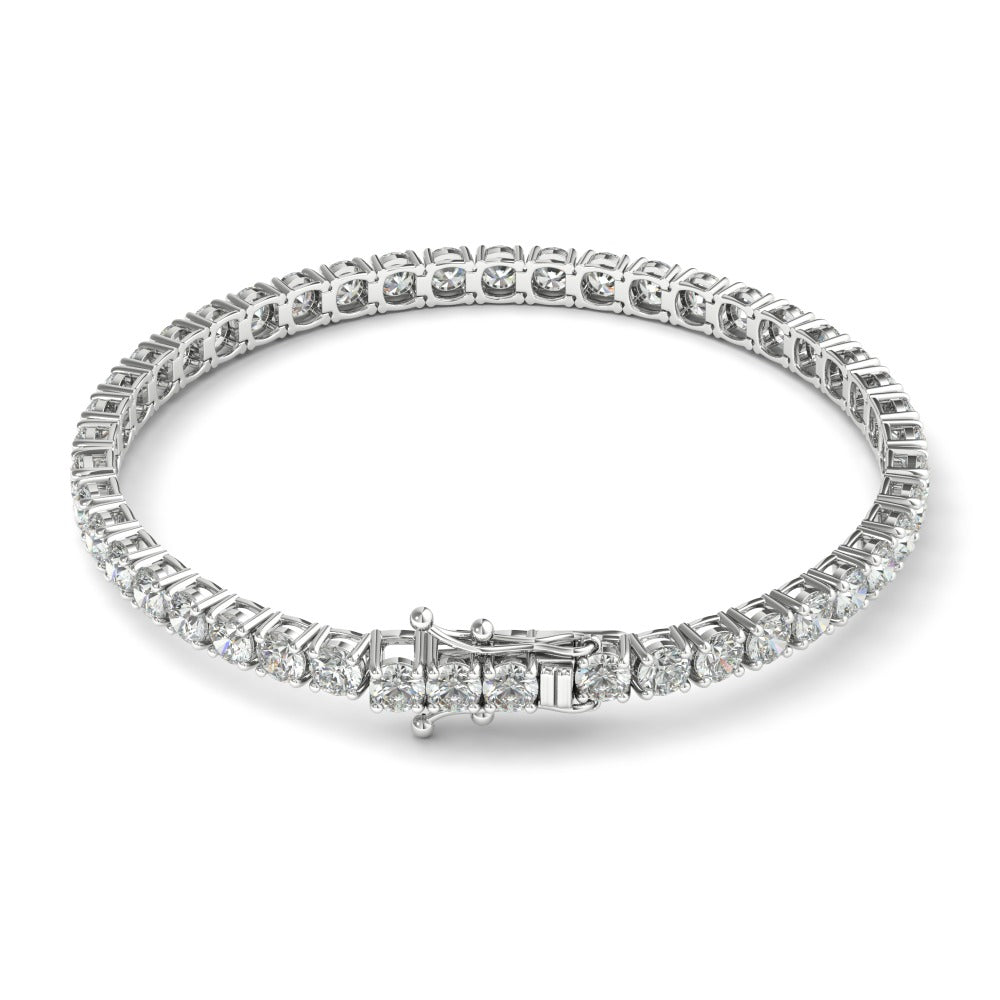 18ct White Gold Diamond Bracelet