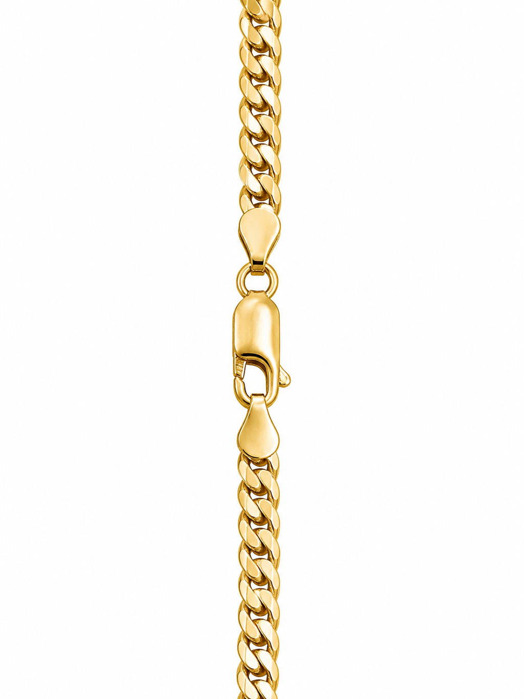 9ct Curb Link Chain 45cm 4mm