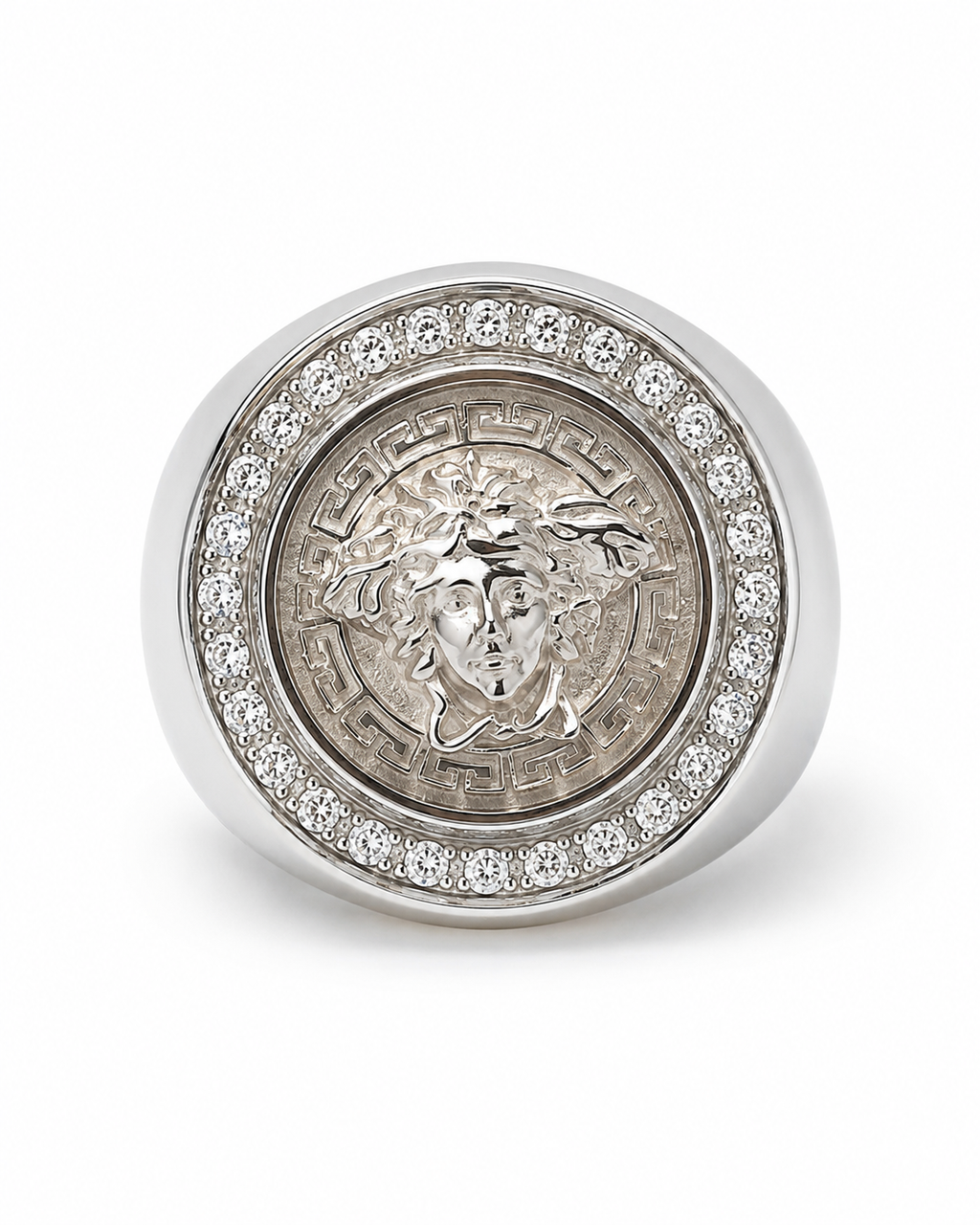 Medusa Sterling Silver Medusa With CZ