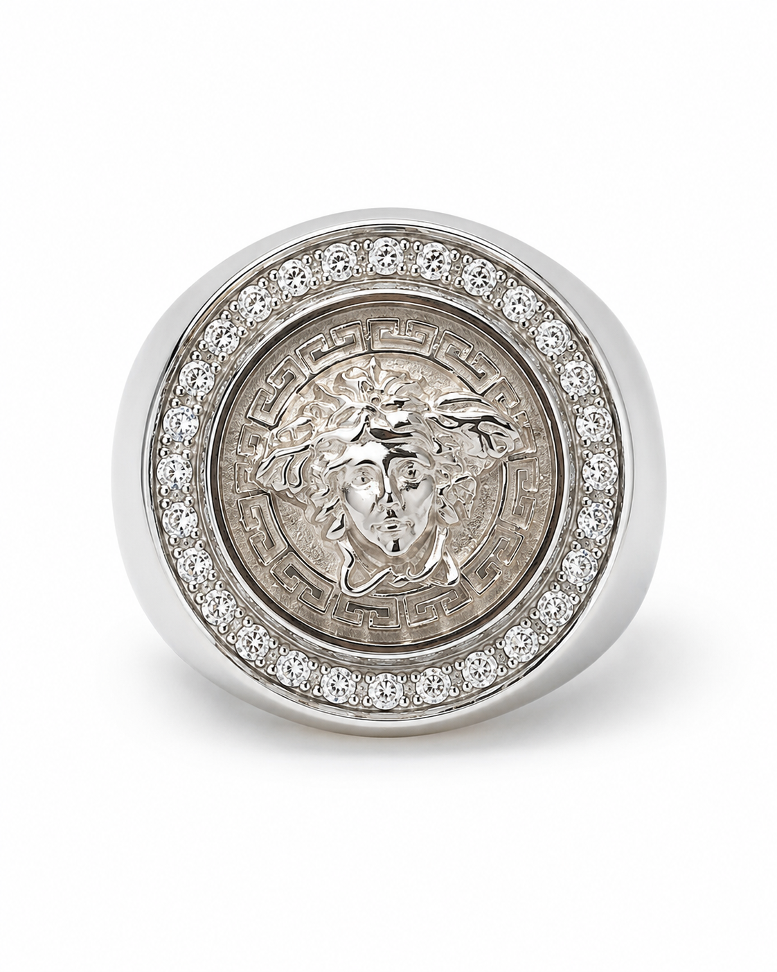 Medusa Sterling Silver Medusa With CZ