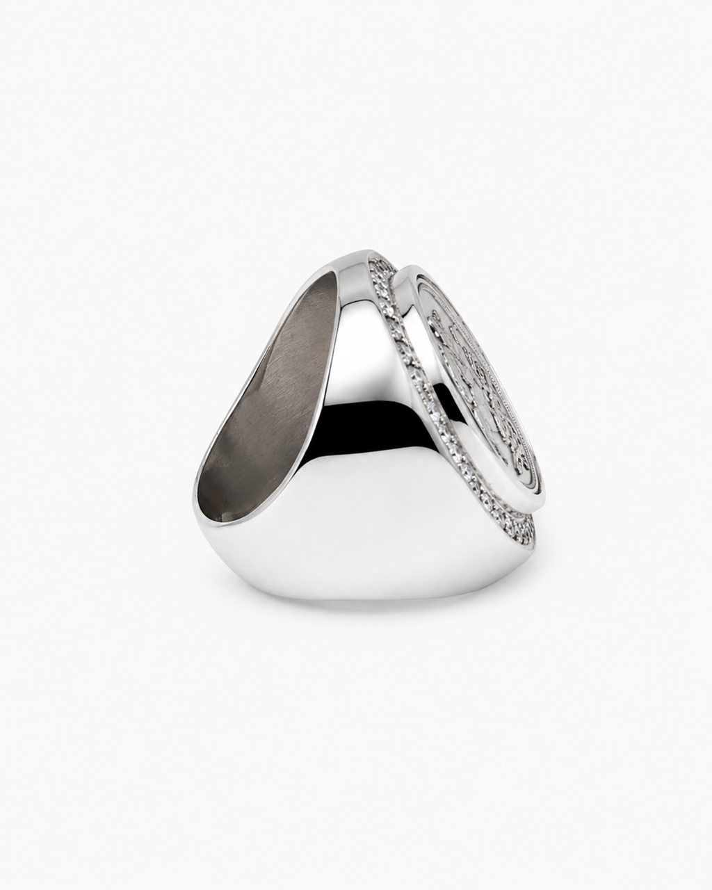 2025 Sovereign Silver Ring With CZ