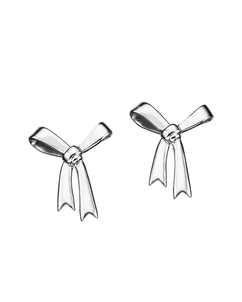 Karen Walker Bow Studs - Sterling Silver