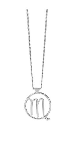 Karen Walker SCORPIO NECKLACE SILVER