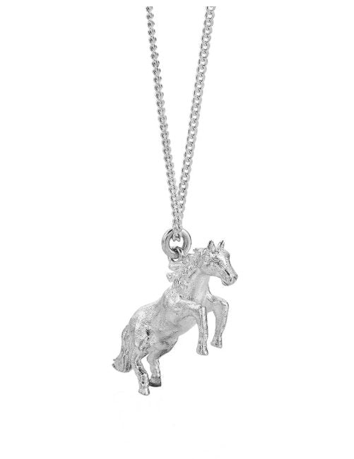 Karen Walker Horse Necklace Silver