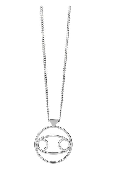 Karen Walker Cancer Necklace Silver