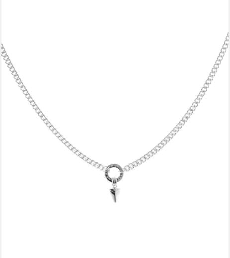 Stolen Girlfriends Club Silver Halo Tooth Necklace