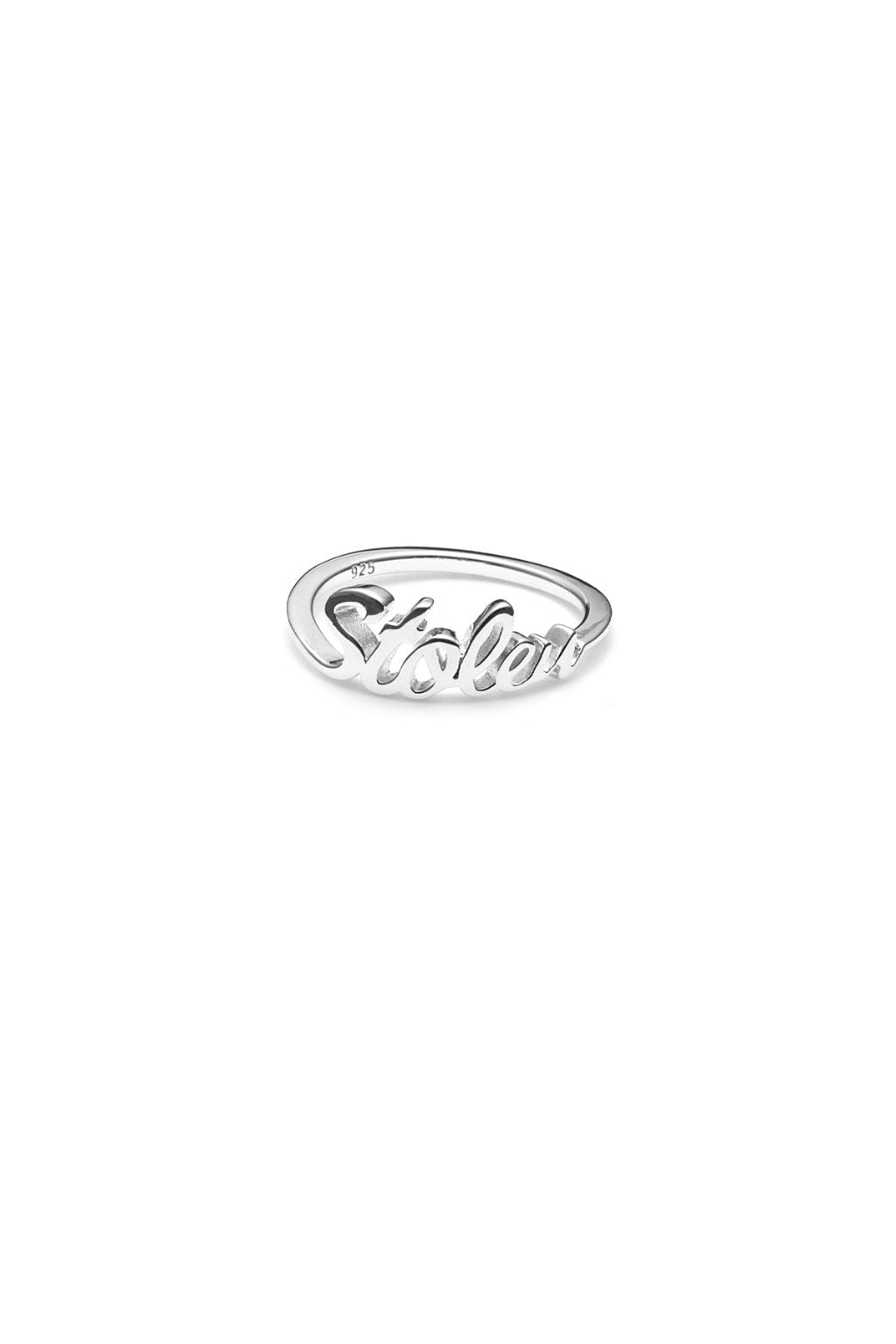 STOLEN GIRLFRIENDS CLUB | STOLEN SCRIPT RING - N