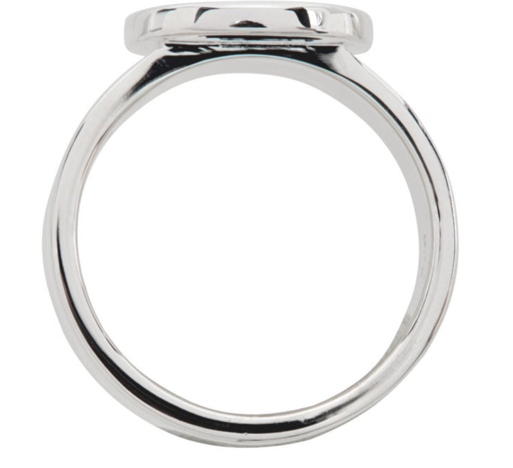 STOLEN GIRLFRIENDS CLUB | Silver S-Logo Cap Ring - Size N