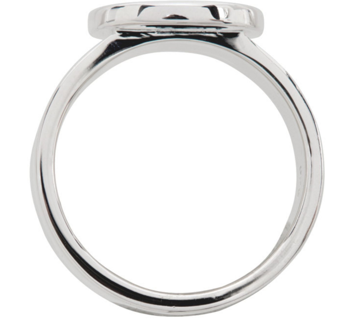 STOLEN GIRLFRIENDS CLUB | Silver S-Logo Cap Ring - Size N