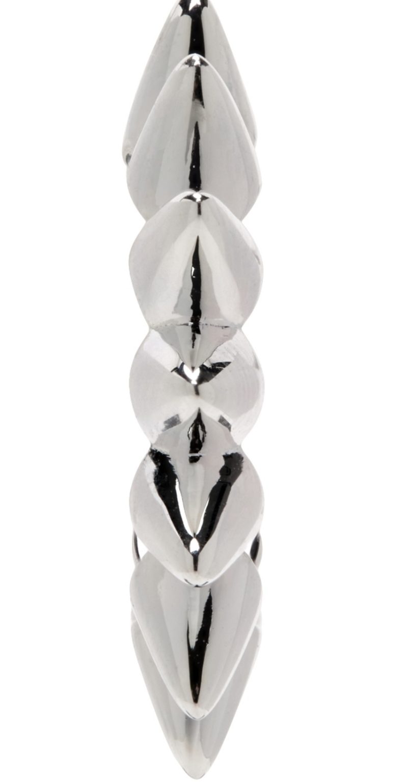 STOLEN GIRLFRIENDS CLUB | Silver Mini Beautiful Menace Earrings