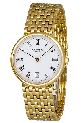 Olympic Swiss Gold Men’s Pinnacle Watch