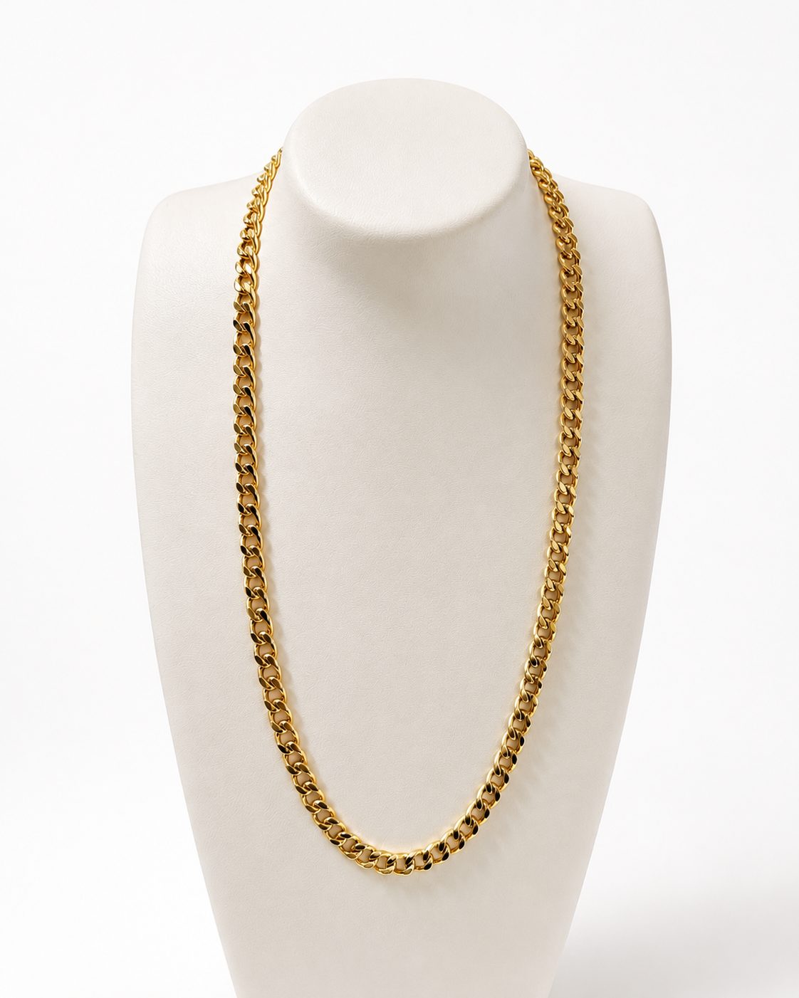 10ct Gold Chain – 55cm  7mm