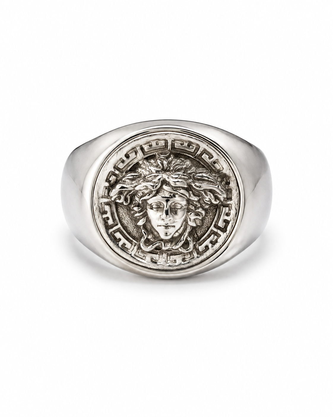 Mythology Medusa Sterling Silver Ring