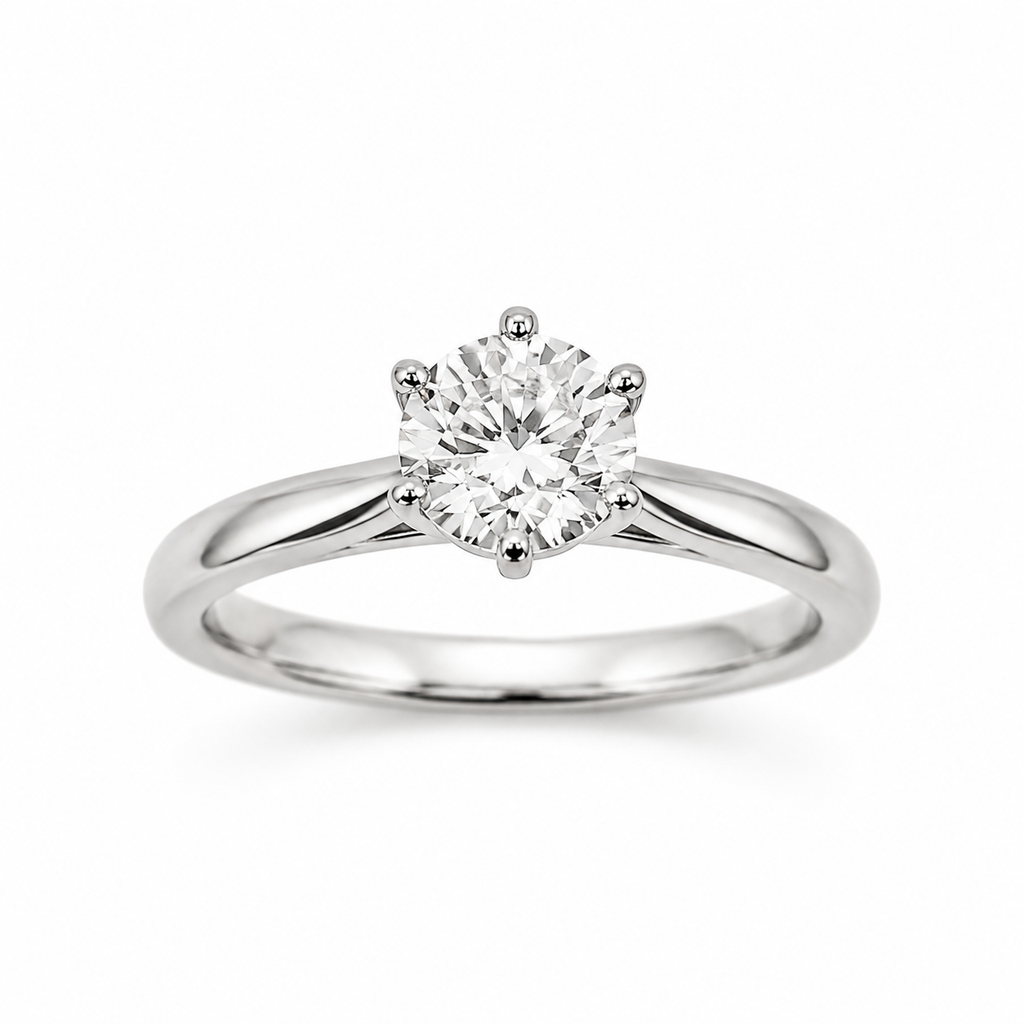 18ct White Gold Ring 1.00 carat