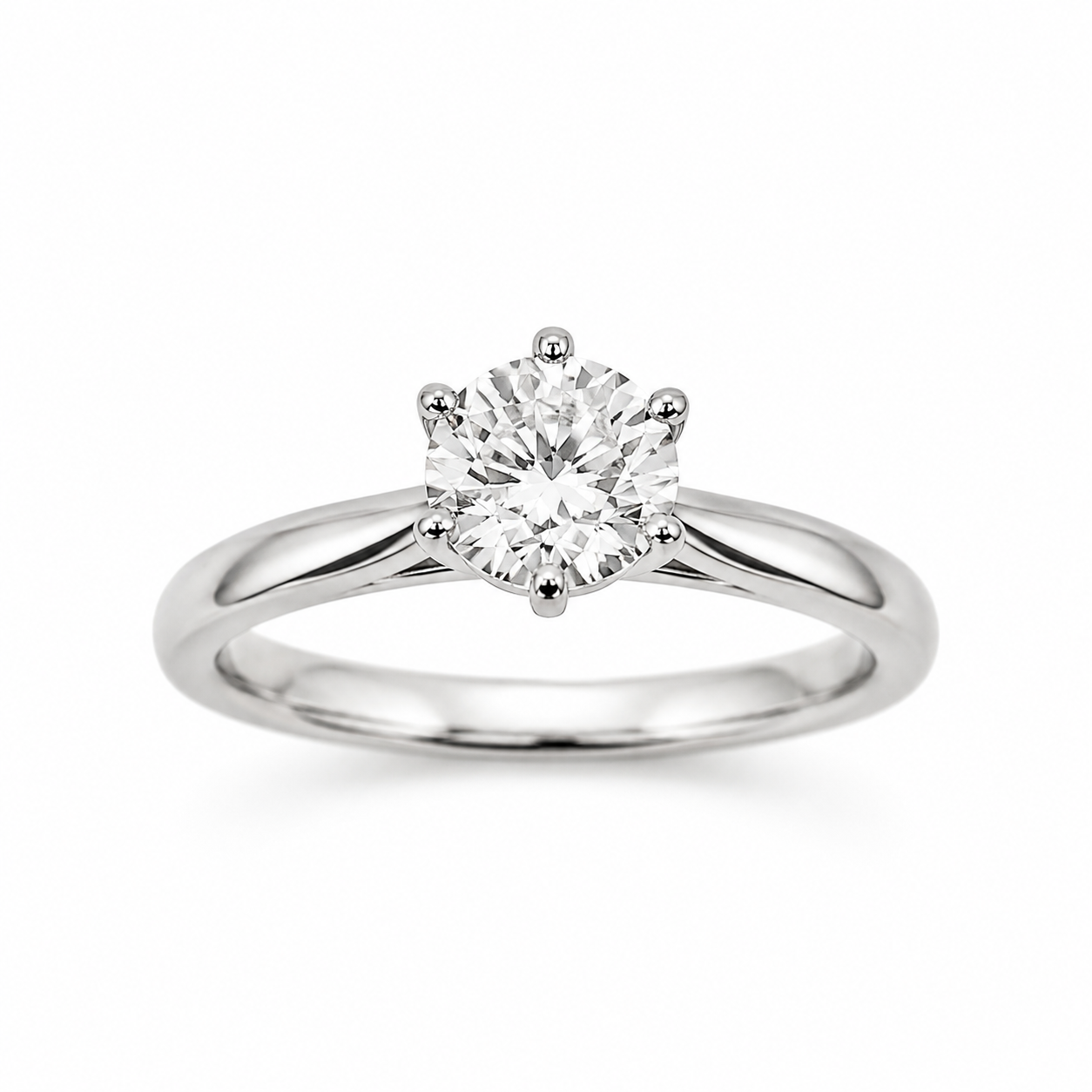 18ct White Gold Ring 1.00 carat