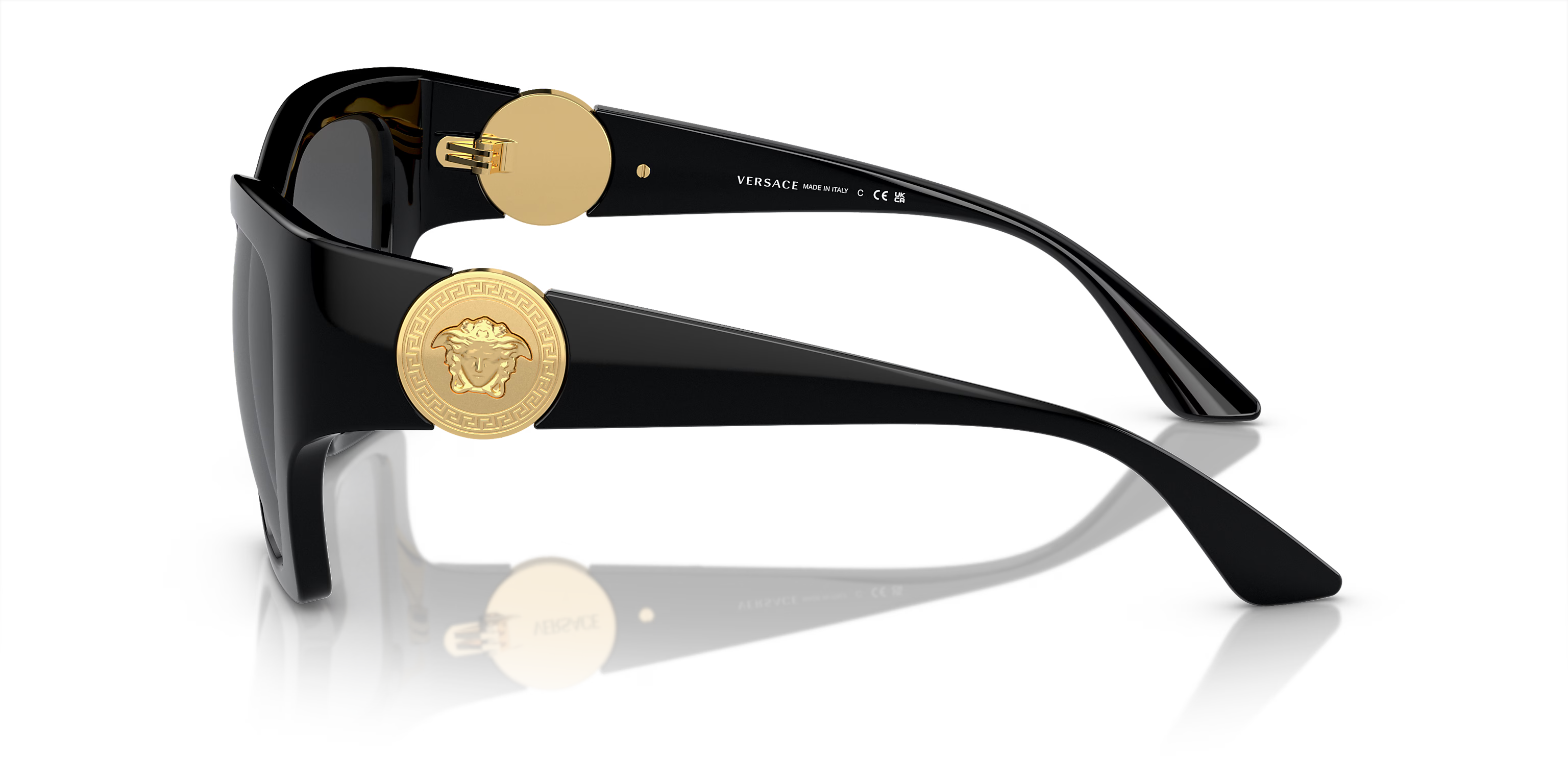 Versace Ve4452 Sunglasses Gold Medusa