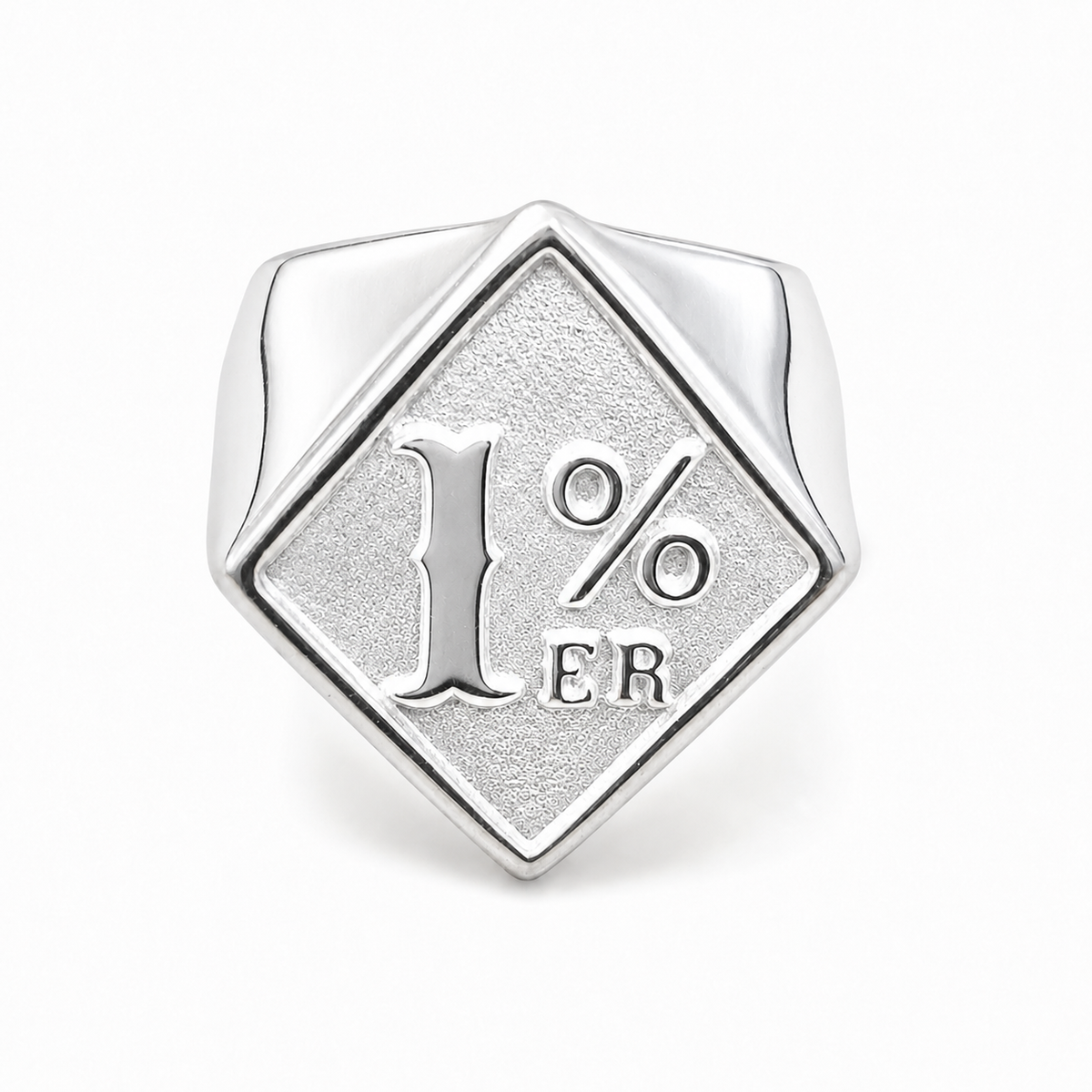 1% Sterling Silver Ring