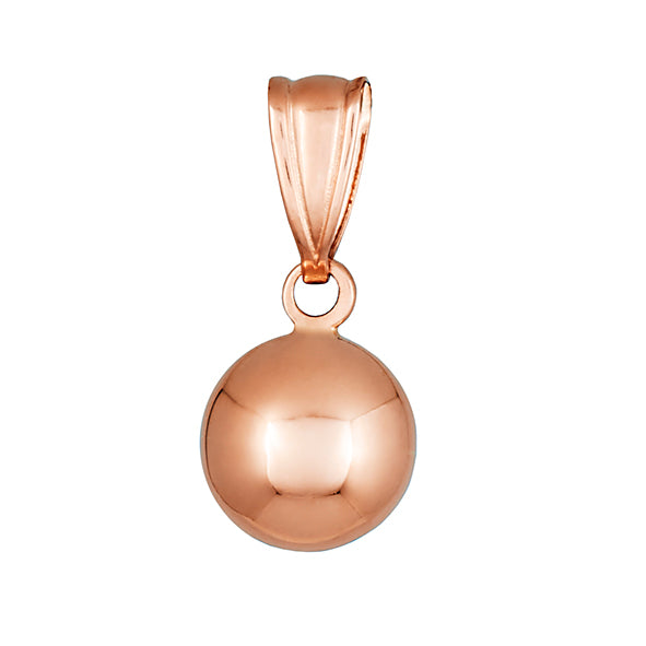 9ct Rose orb Pendant